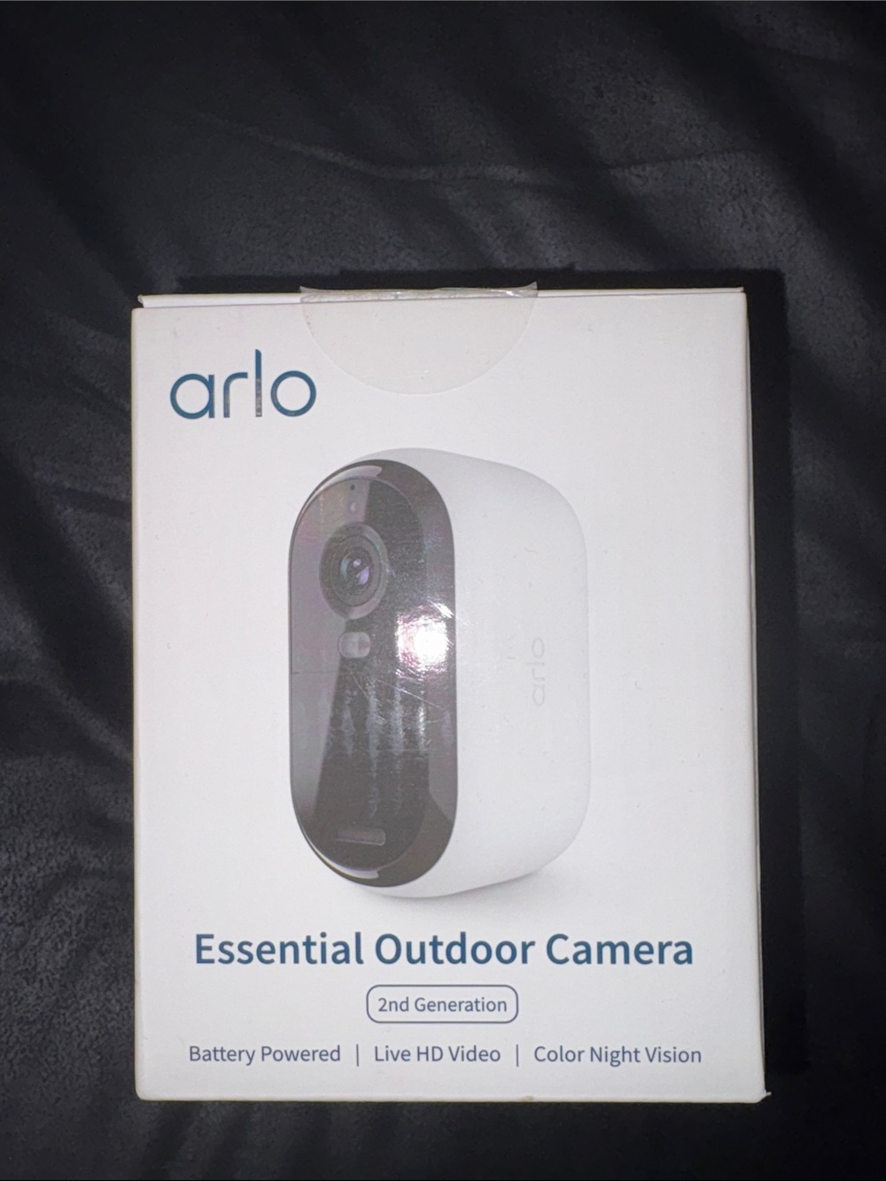 Arlo Essential Outdoor Camera (White) - 2nd Generation